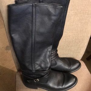 Lauren Conrad Riding Boots with Small Buckle